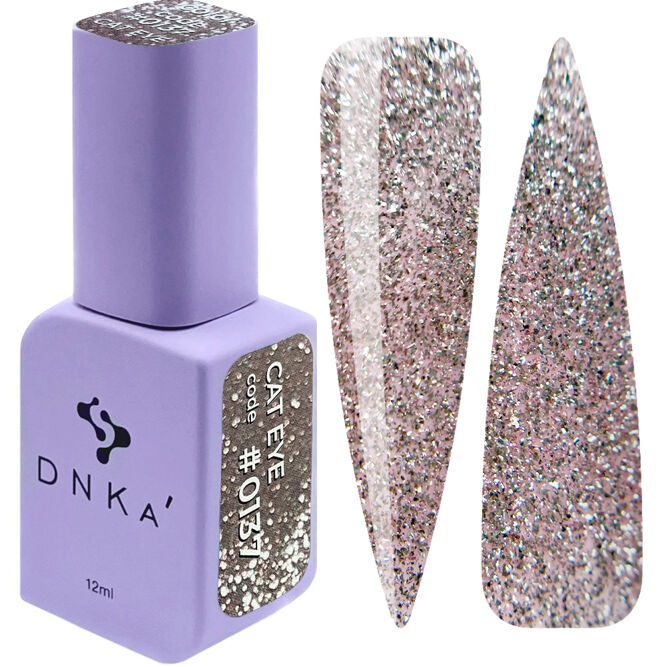 DNKa  Gel Polish Cat Eye Гель-лак з ефектом котячого ока, 12 мл №0137/010 HEMA/TPO Free